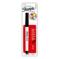 SHARPIE  BLISTER X 1 MARCADOR PERMANENTE ULTRAFINOFINO NEGRO