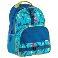 MOCHILA INFANTIL ESCOLAR STEPHEN JOSEPH 40 cm - TIBURON