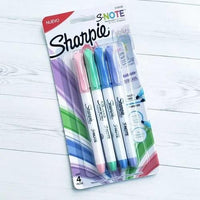 SHARPIE  BLISTER X 4 RESALTADOR PUNTA FINA PASTEL